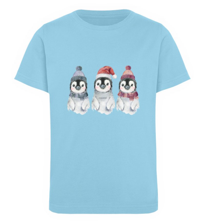 Pinguin Wintertrio - Kinder Organic T-Shirt-674