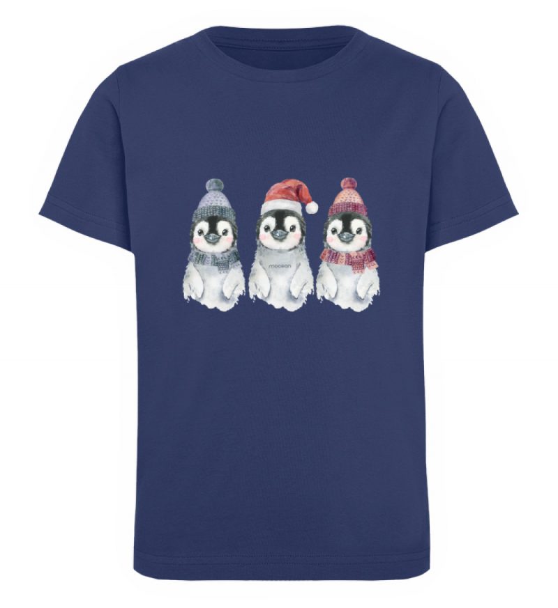 Pinguin Wintertrio - Kinder Organic T-Shirt-6057