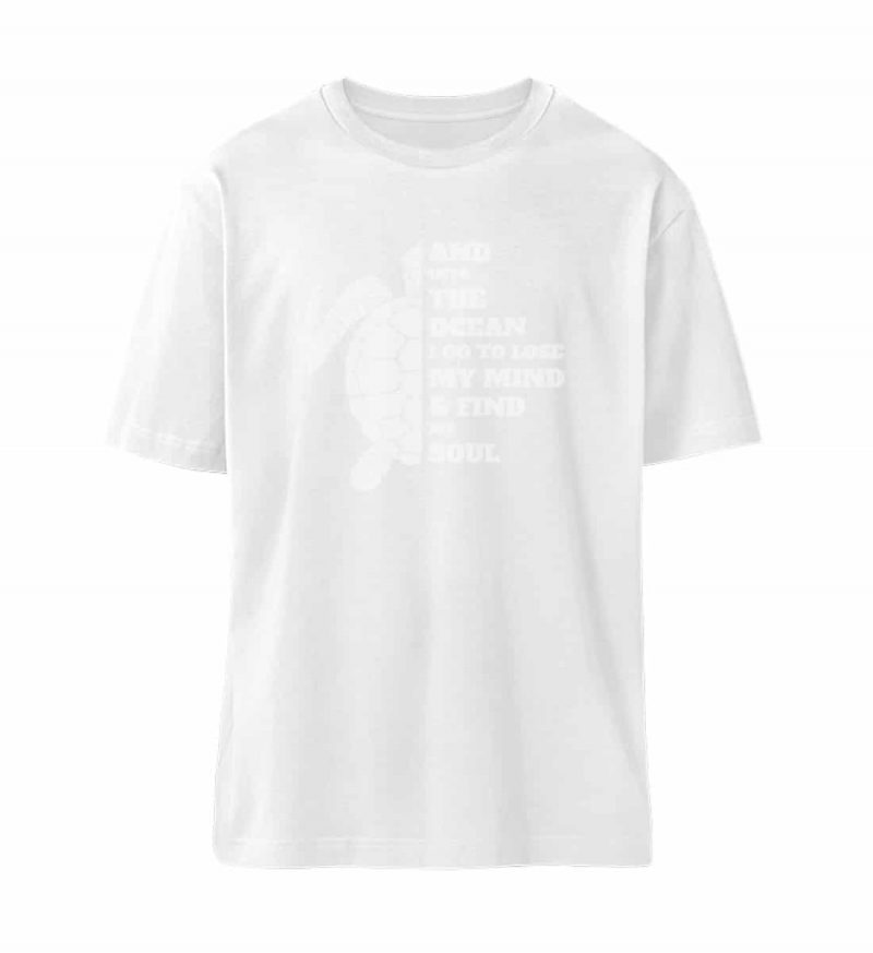 And into the Ocean - Relaxed Bio T-Shirt - white