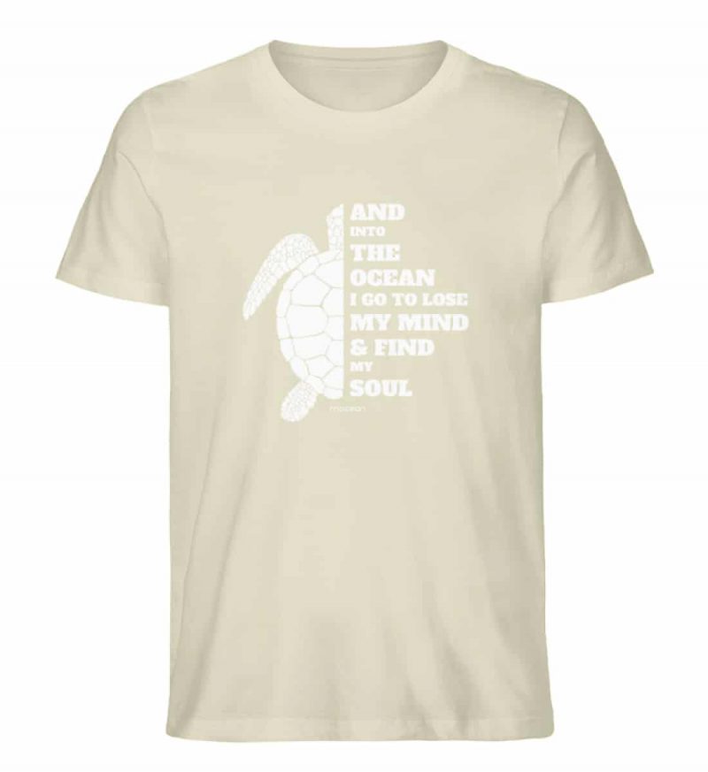 And into the Ocean - Unisex Bio T-Shirt - natural raw