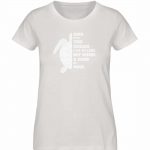 And into the Ocean – Damen Premium Bio T-Shirt – vintage white