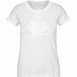And into the Ocean – Damen Premium Bio T-Shirt – white