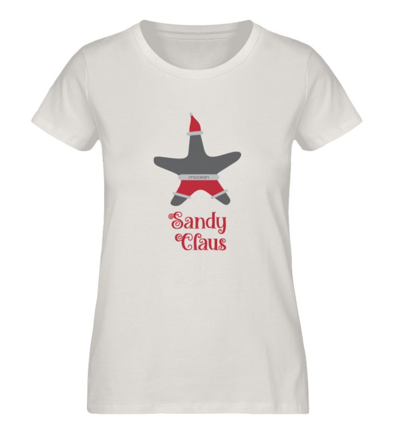 Sandy Claus - Damen Premium Organic Shirt-6865