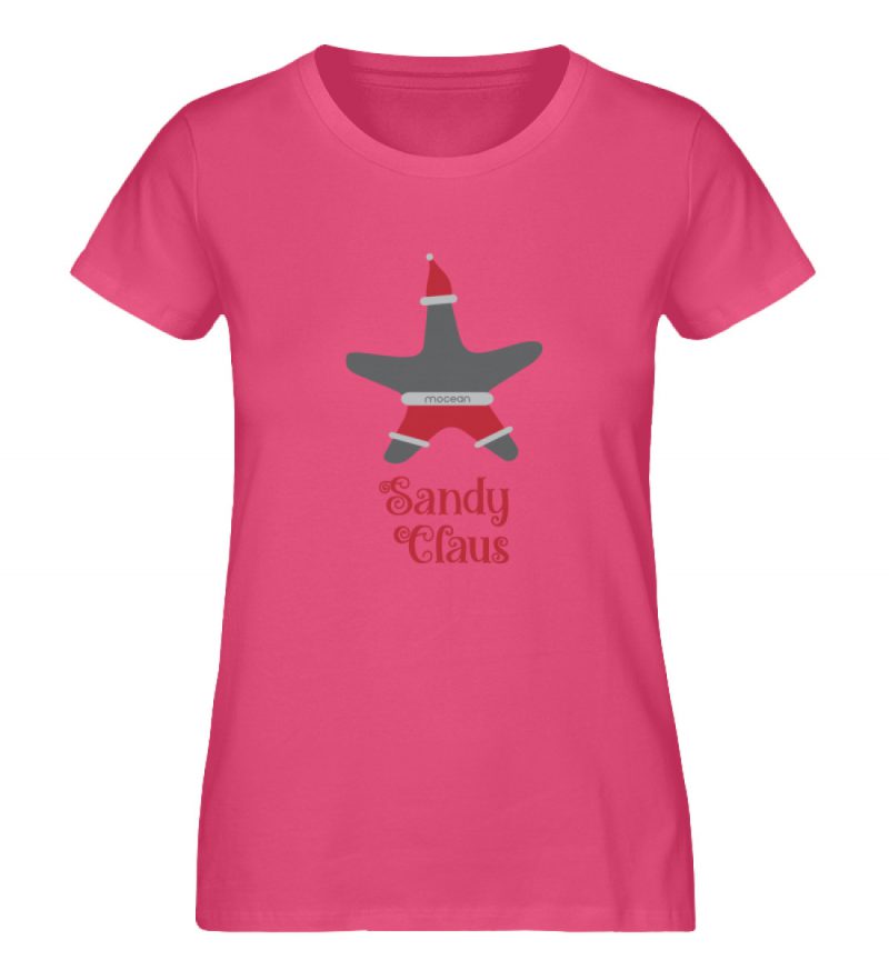 Sandy Claus - Damen Premium Organic Shirt-6866