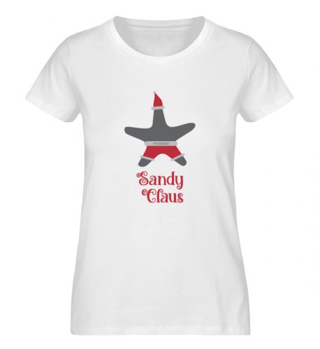Sandy Claus - Damen Premium Organic Shirt-3