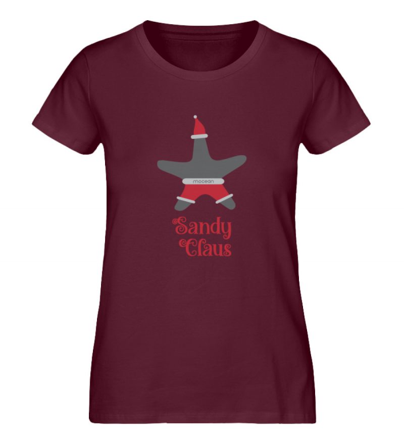 Sandy Claus - Damen Premium Organic Shirt-839