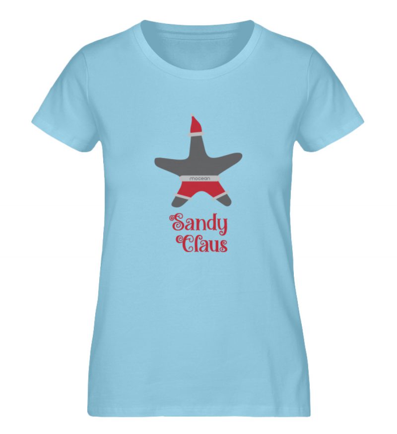 Sandy Claus - Damen Premium Organic Shirt-674