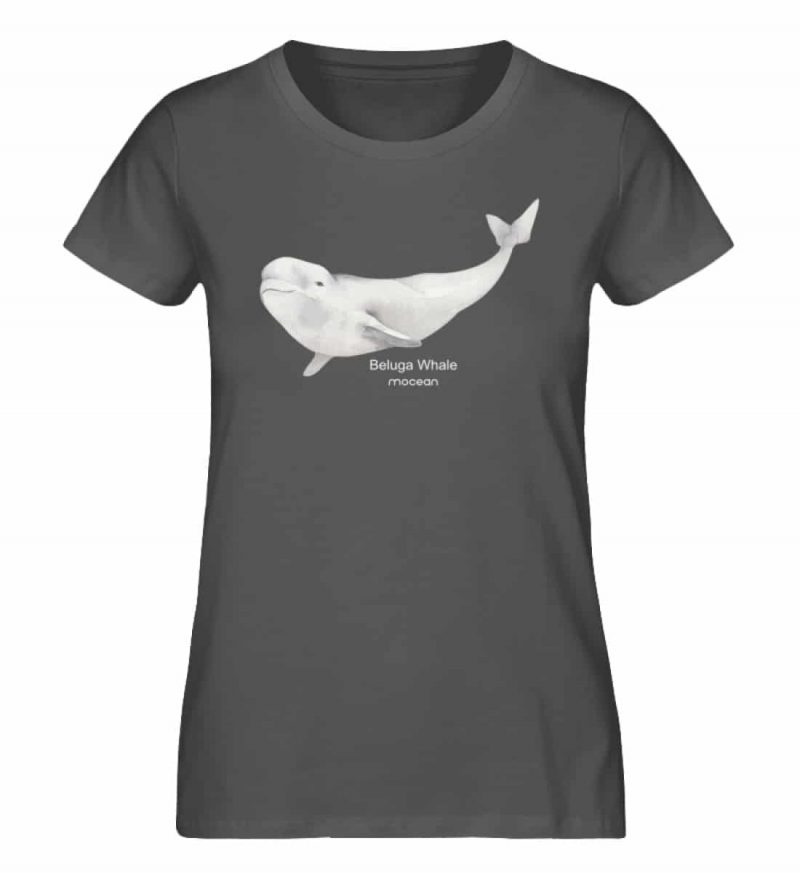 Beluga - Damen Premium Bio T-Shirt - anthracite