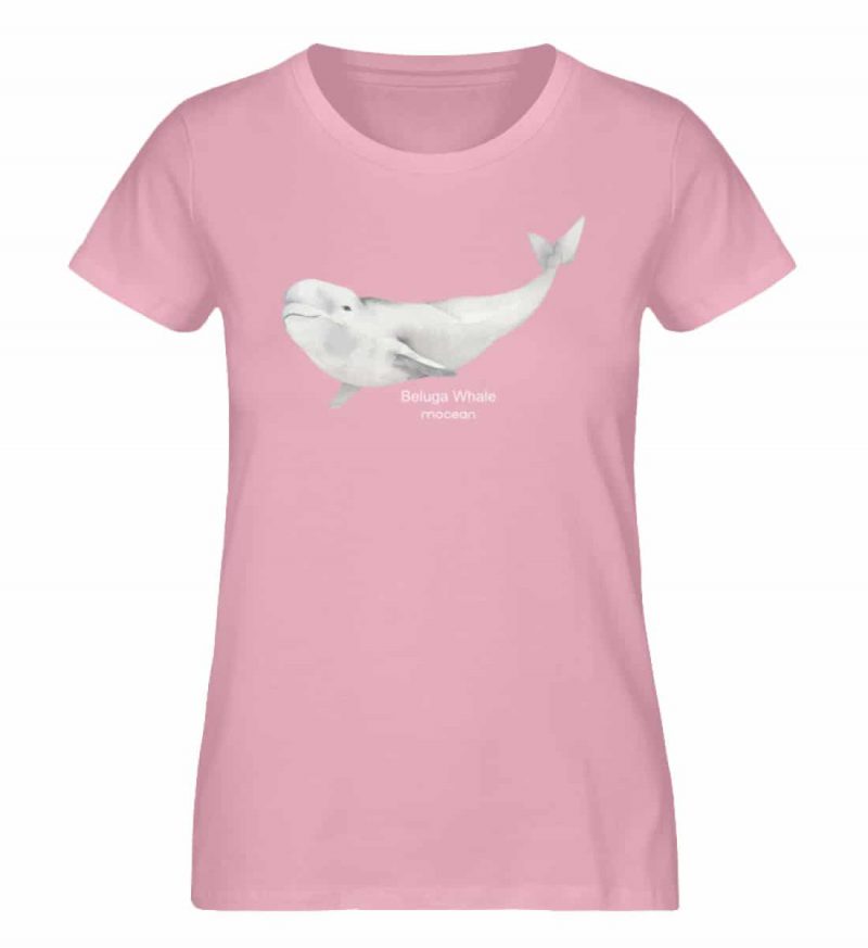Beluga - Damen Premium Bio T-Shirt - cotton pink
