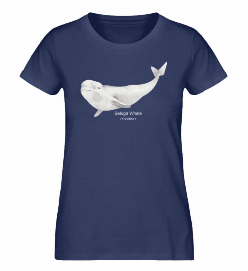 Beluga - Damen Premium Bio T-Shirt - french navy
