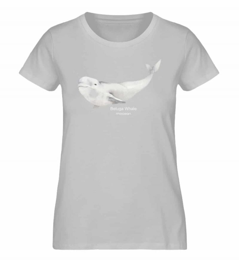 Beluga - Damen Premium Bio T-Shirt - heather grey