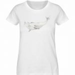 Beluga – Damen Premium Bio T-Shirt – white