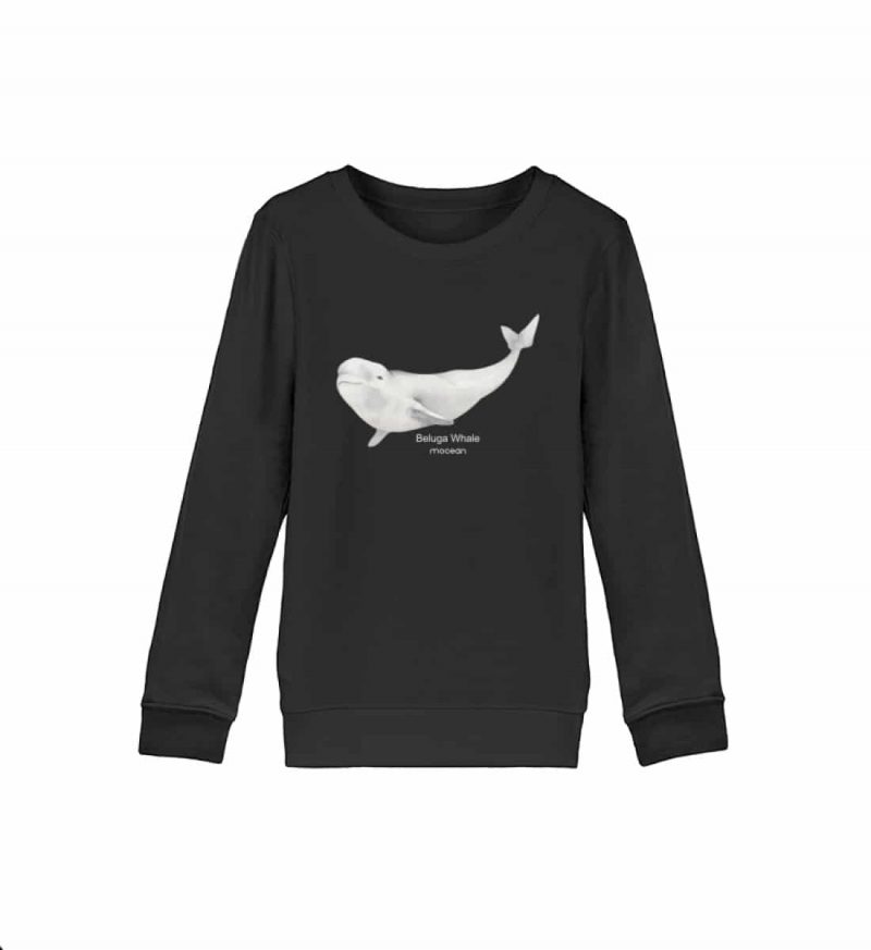 Beluga - Kinder Bio Sweater - black