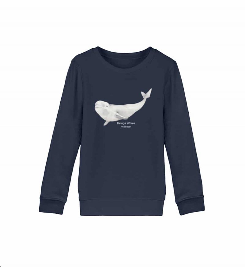 Beluga - Kinder Bio Sweater - navy