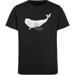 Beluga – Kinder Organic T-Shirt – black