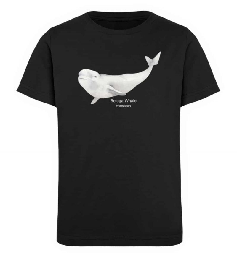 Beluga - Kinder Organic T-Shirt - black