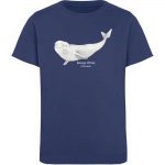 Beluga – Kinder Organic T-Shirt – french navy