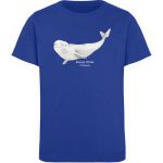 Beluga – Kinder Organic T-Shirt – royal blue