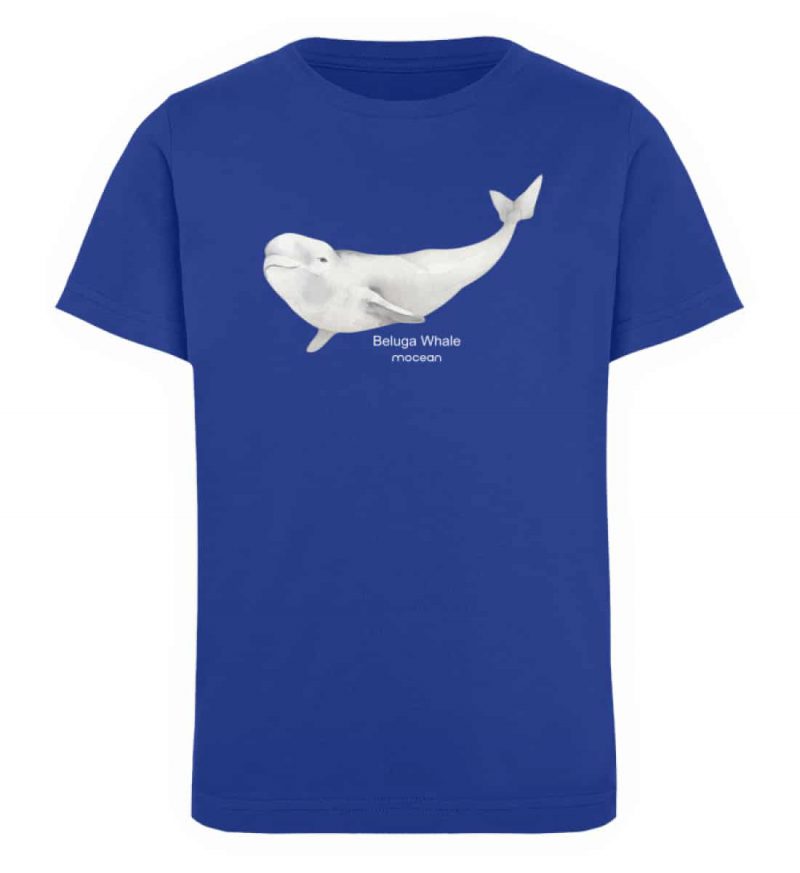 Beluga - Kinder Organic T-Shirt - royal blue