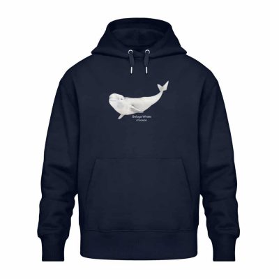 Beluga - Relaxed Bio Hoodie - navy