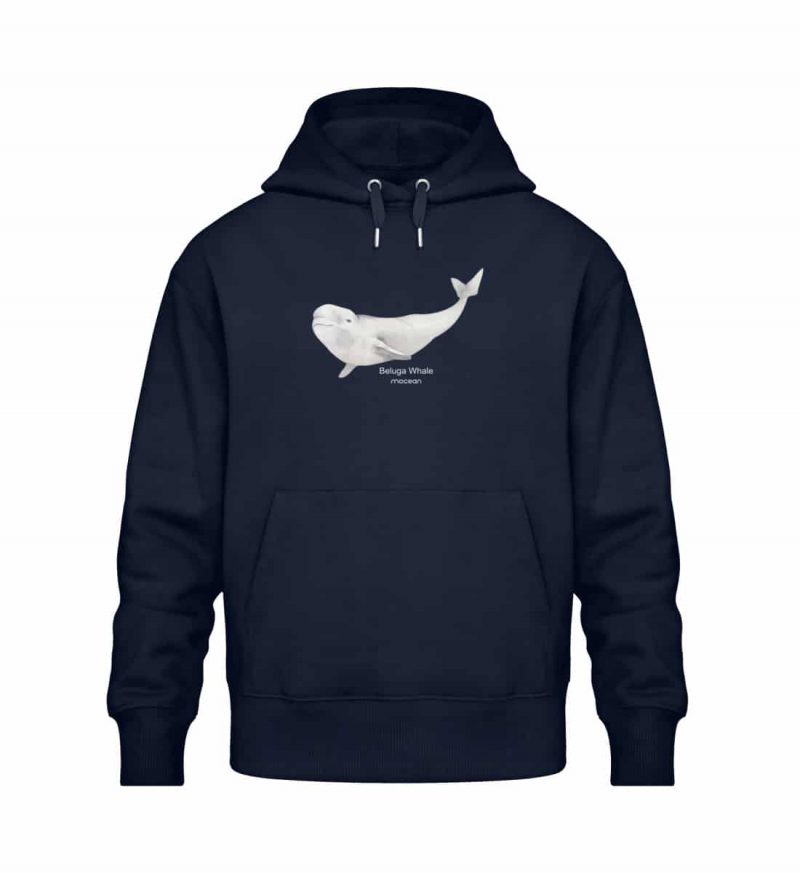 Beluga - Relaxed Bio Hoodie - navy