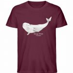 Beluga – Unisex Bio T-Shirt – burgundy