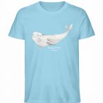 Beluga – Unisex Bio T-Shirt – sky blue