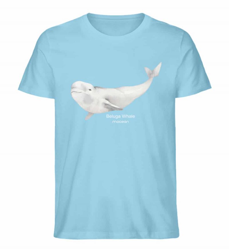 Beluga - Unisex Bio T-Shirt - sky blue