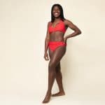 mocean Bikini mit Neckholder Top red