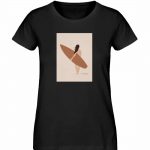 Boho Beachgirl – Damen Premium Bio T-Shirt – black