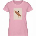 Boho Beachgirl – Damen Premium Bio T-Shirt – cottonpink