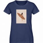 Boho Beachgirl – Damen Premium Bio T-Shirt – frenchnavy
