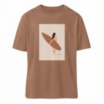 Boho Beachgirl – Relaxed Bio T-Shirt – caramel