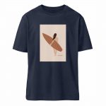 Boho Beachgirl – Relaxed Bio T-Shirt – french navy