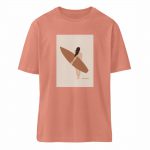 Boho Beachgirl – Relaxed Bio T-Shirt – rose clay
