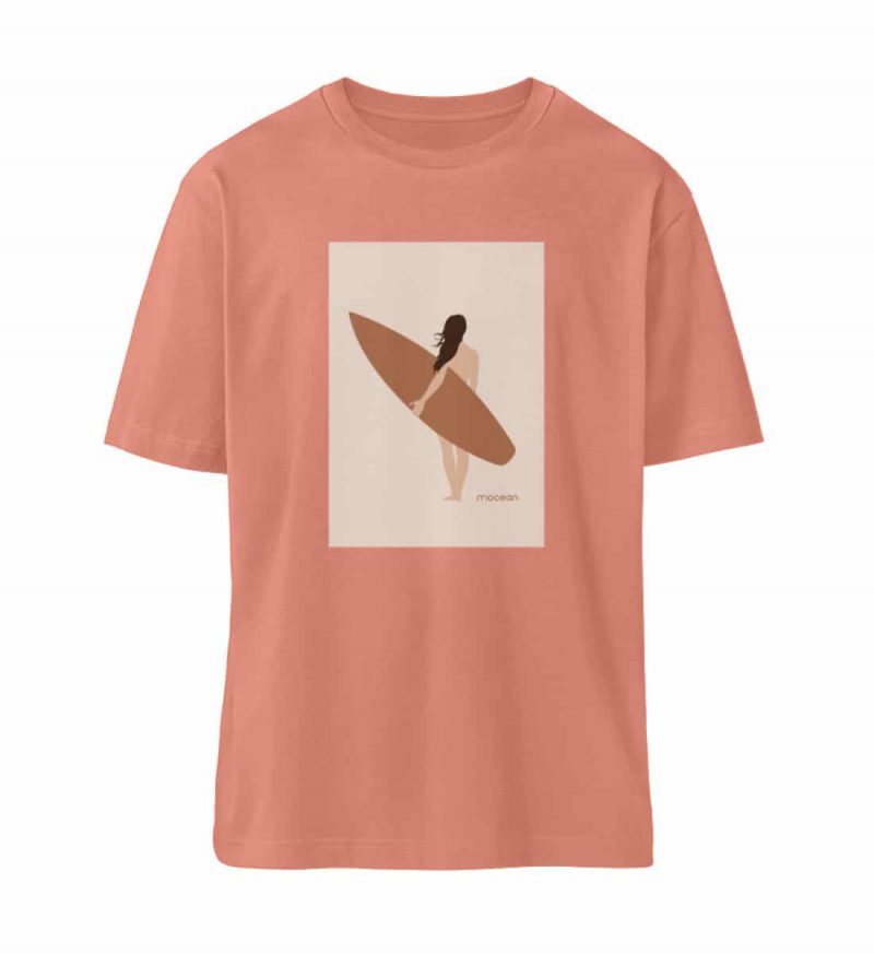 Boho Beachgirl - Relaxed Bio T-Shirt - rose clay