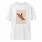 Boho Beachgirl – Relaxed Bio T-Shirt – white