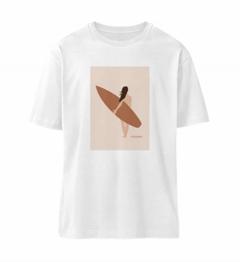 Boho Beachgirl - Relaxed Bio T-Shirt - white