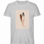 Boho Surfgirl – Unisex Bio T-Shirt – heather grey
