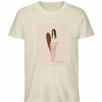 Boho Surfgirl – Unisex Bio T-Shirt – natural raw