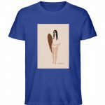 Boho Surfgirl – Unisex Bio T-Shirt – royal blue