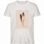 Boho Surfgirl – Unisex Bio T-Shirt – vintage white