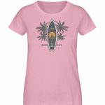Burn to Ride – Damen Premium Bio T-Shirt – cotton pink