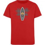Burn to Ride – Kinder Organic T-Shirt – red