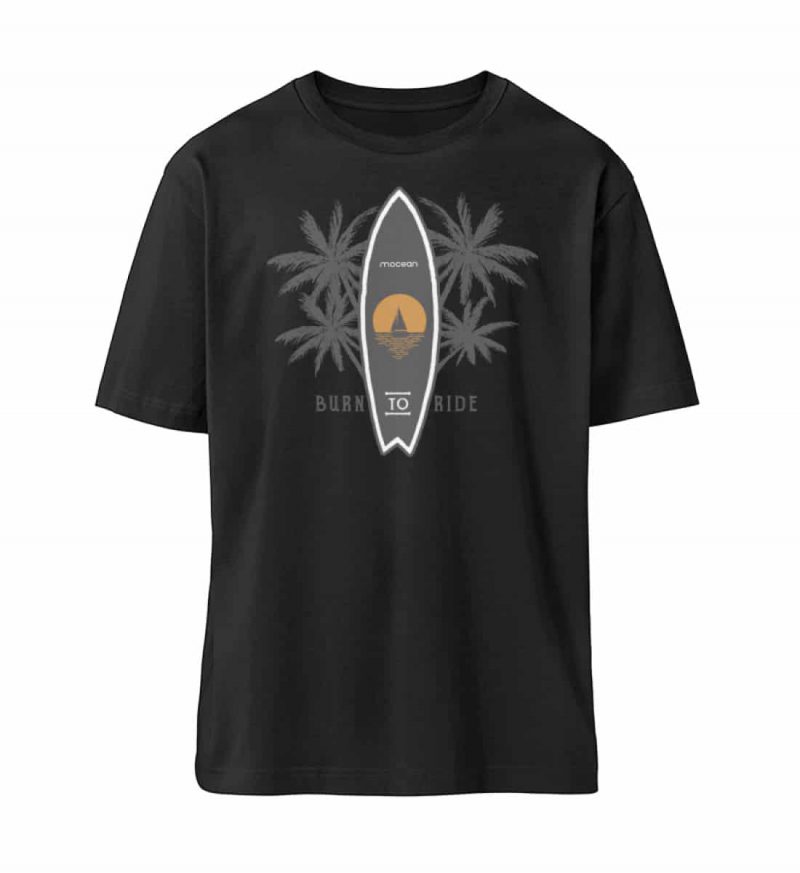 Burn to Ride - Relaxed Bio T-Shirt - black