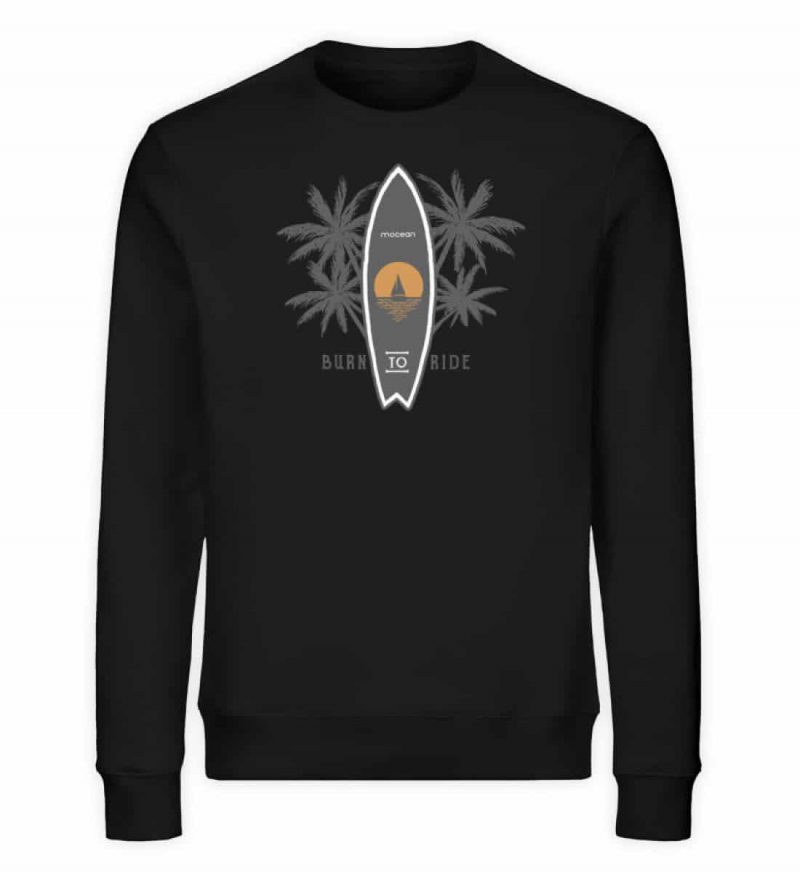 Burn to Ride - Unisex Bio Sweater - black