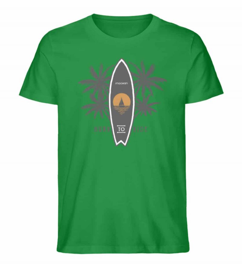 Burn to Ride - Unisex Bio T-Shirt - fresh green