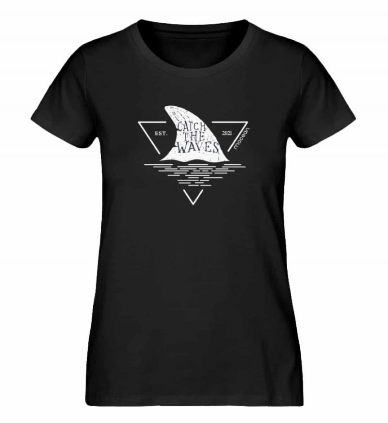 Catch - Damen Premium Bio T-Shirt - black