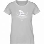 Catch – Damen Premium Bio T-Shirt – heather grey