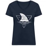 Catch – Damen Bio V T-Shirt – french navy
